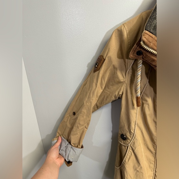 Naketano Tanaka VI Sand Utility Long Jacket - Size Small - Picture 7 of 9